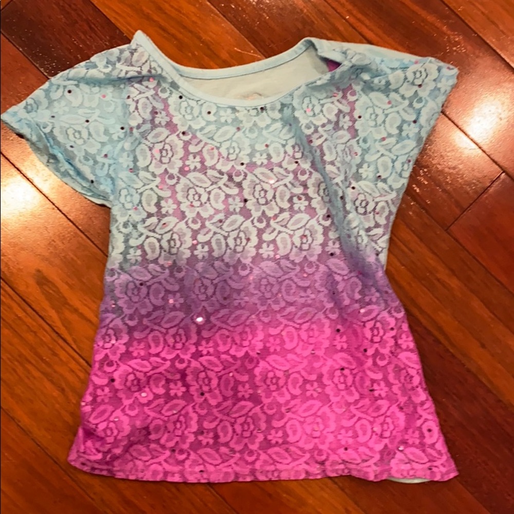 Lace And Sparkly Justice Shirt